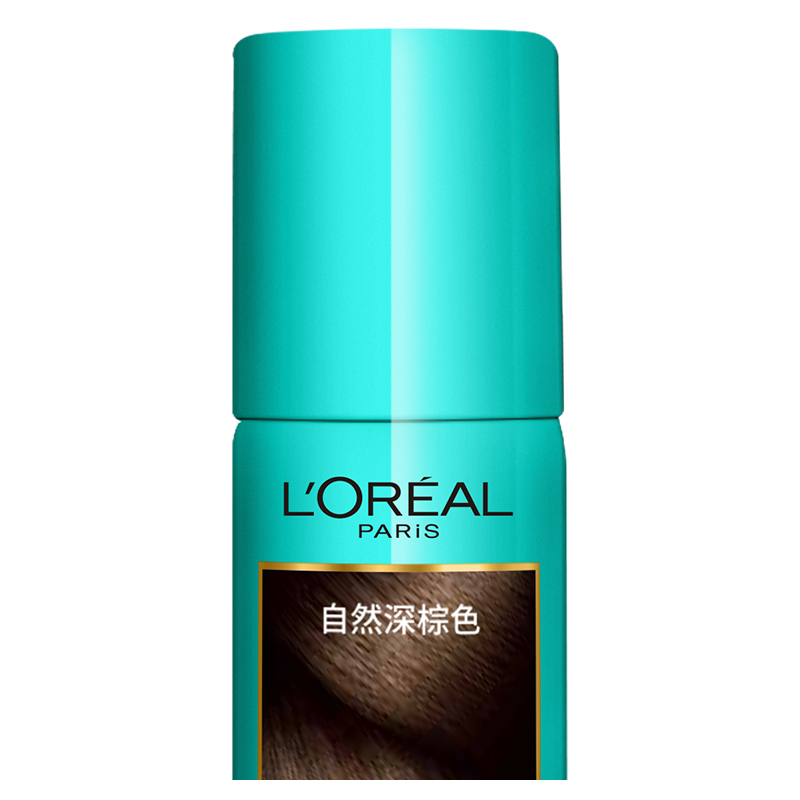 欧莱雅(LOREAL)奇妙补色喷雾自然深棕色75ml高清大图