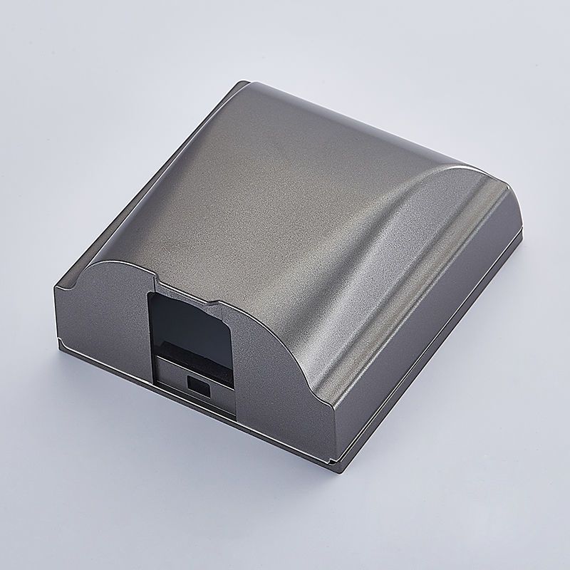 透明防水盒86型插座保护盖黑灰色透明防水盒卫生间浴室防溅盒开关防水