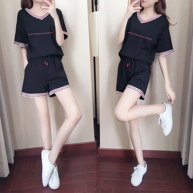 哺乳期夏季外出短袖宽松套装辣妈时尚产后月子服显瘦喂奶衣两件套