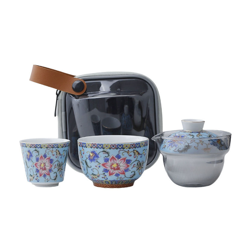 卫未来 便携茶具套装 三件 套