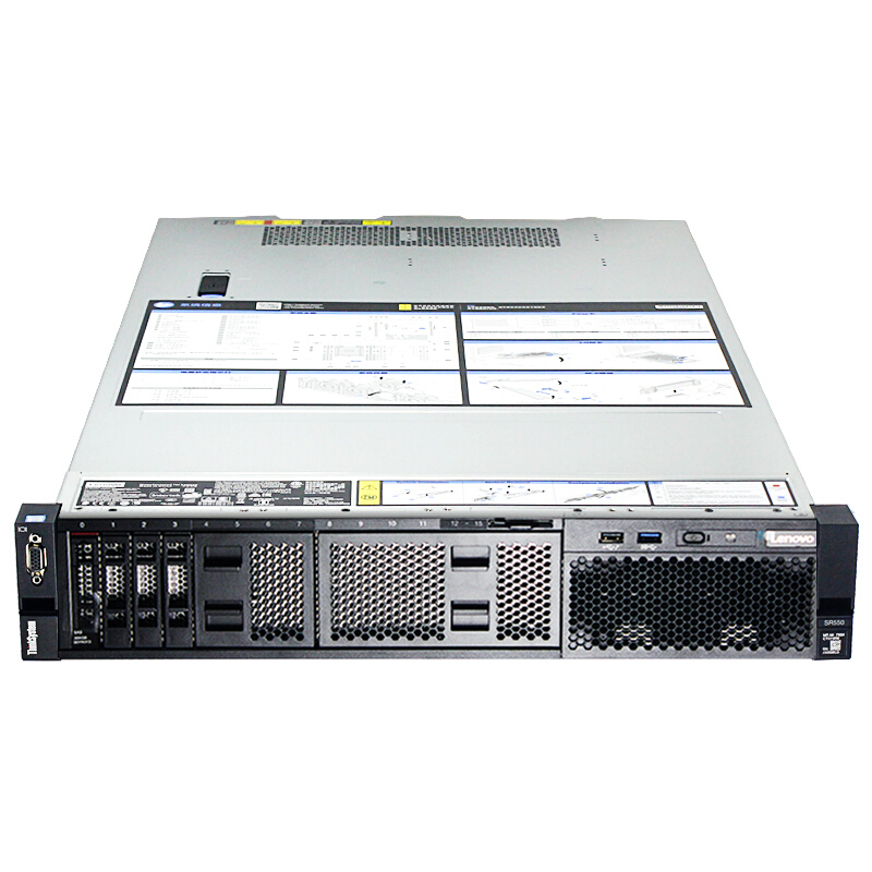 联想SR550 2x6130(金牌16核 2.1GHz)/8x32G(DDR4-2666)/3x4T(SATA 3.5寸