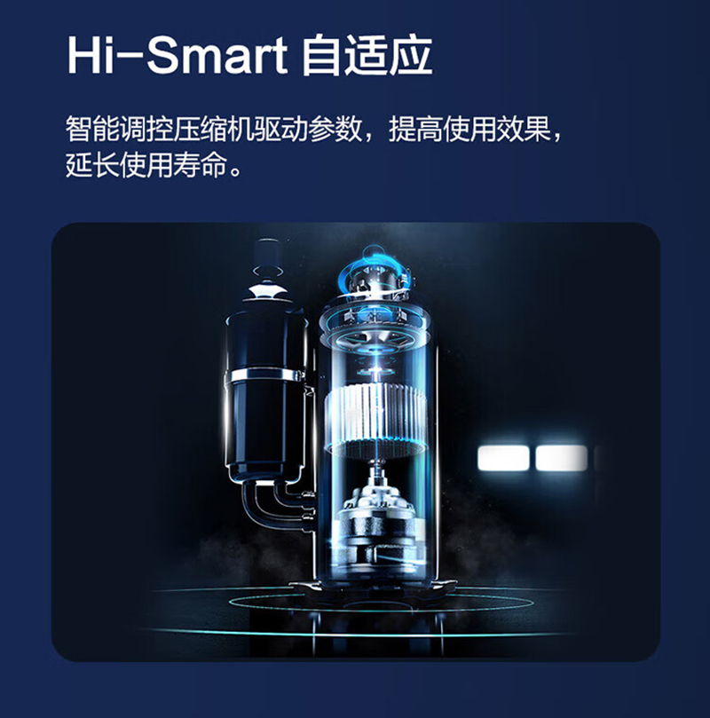 海信(Hisense)2匹 冷暖变频空调柜机 一级能效 KFR-50LW/G888J-X1(标准安装)高清大图