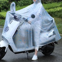 家用创意雨衣电瓶车雨披单人骑行雨衣男女成人韩式时尚电动车雨披自行车雨披摩托雨披电瓶车女雨披