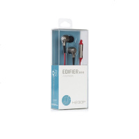 Edifier/漫步者 H230P手机3.5mm插孔有线耳机入耳式重低音炮通用线控耳塞带麦 黑色
