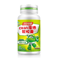 60粒礼盒装]汤臣倍健藻油软胶囊DHA60粒 辅助改善记忆学生青少年保健品