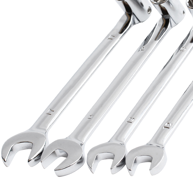 世达sata全抛光单头角度套筒开口扳手单头活套筒两用扳手14mm476041把