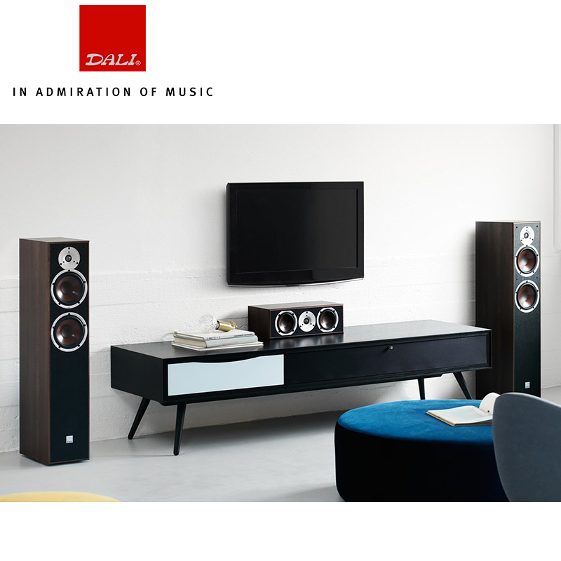 达尼 SPEKTOR 6 启典6号HIFI高保真落地发烧无源音响箱 一对 黑色