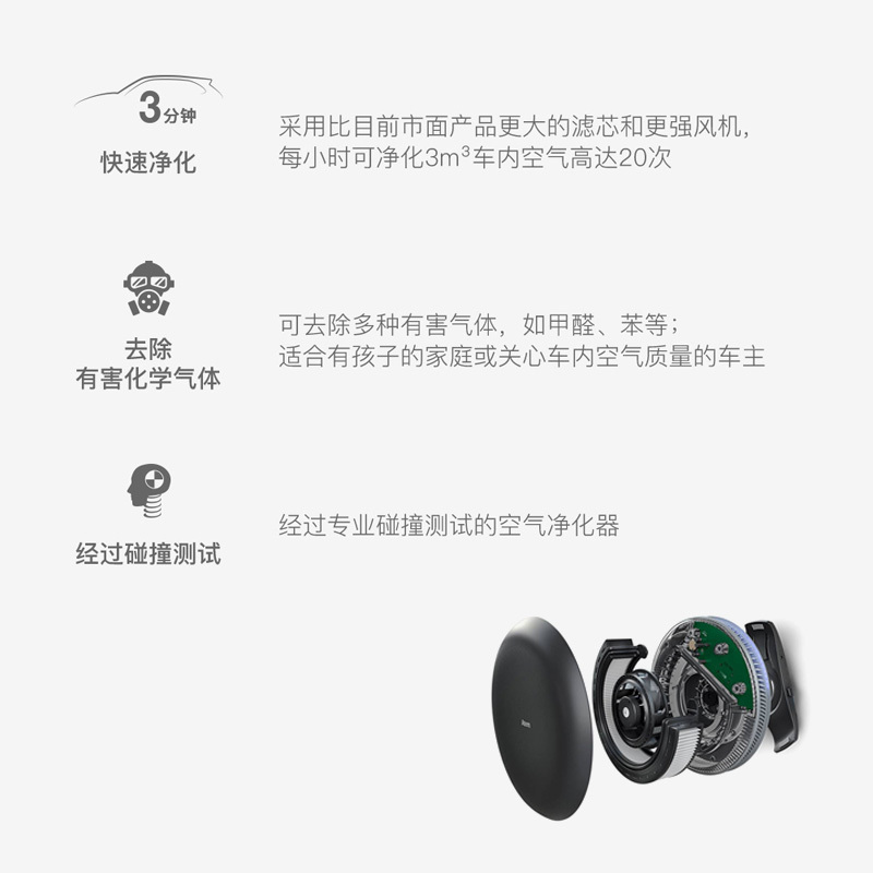 IQAir 车载空气净化器 Atem Car