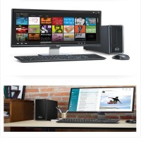 戴尔(DELL)Inspiron 3647-R7738B台式主机23英寸显示器