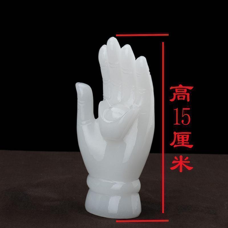 美帮汇玉石佛手发财手伸手来财摆件势家居摆件高清大图