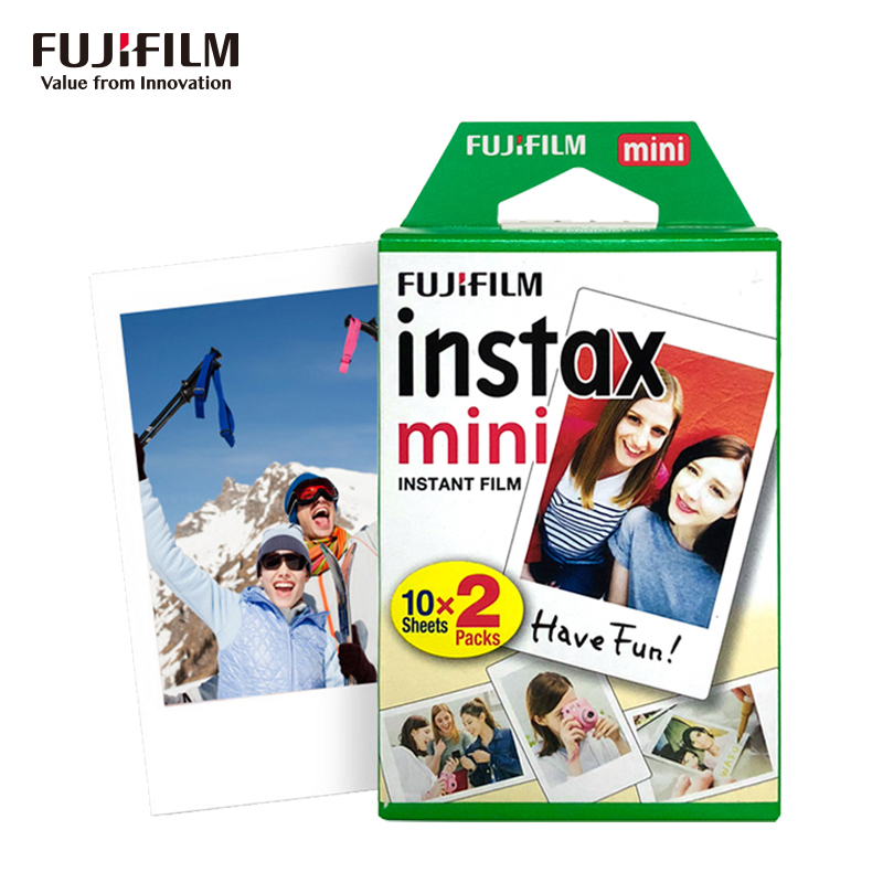 富士(FUJIFILM)INSTAX 拍立得相纸 mini7c/8/9/25/90/70通用 白边快显胶片 (20张)