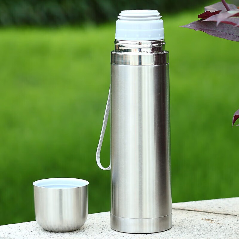 美厨 MCBE-ZK500 保温杯 500ml 不锈钢色高清大图