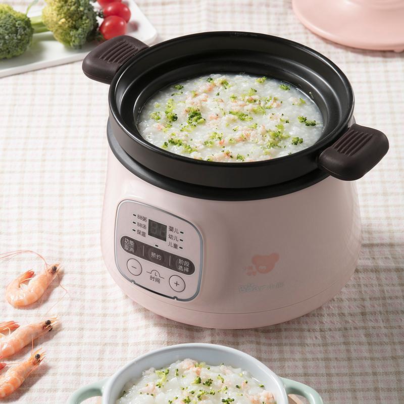 时尚宝宝辅食锅小炖锅婴儿煮粥锅bb煲粥锅全自动儿童电饭煲熬粥锅
