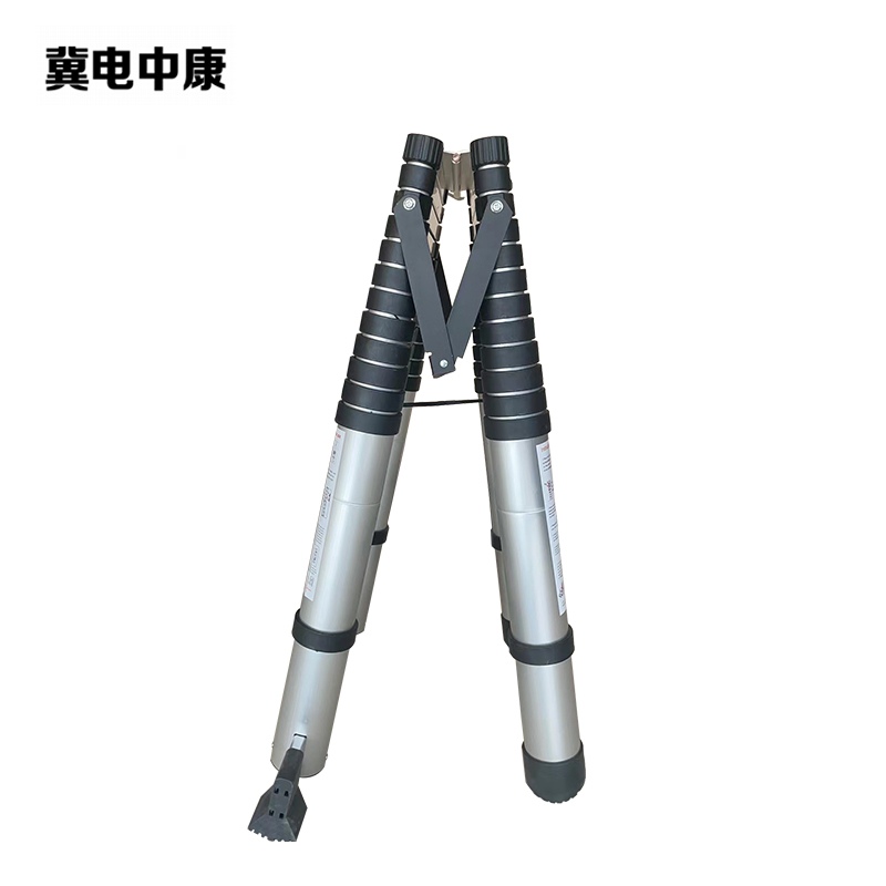 冀电中康 铝合金伸缩人字梯 3.9米 架高清大图