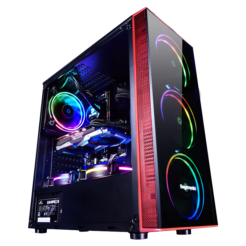名龙堂(MLOONG) AMD R5 2600/GTX1060升/1660Ti 6G吃鸡游戏台式电脑主机全套