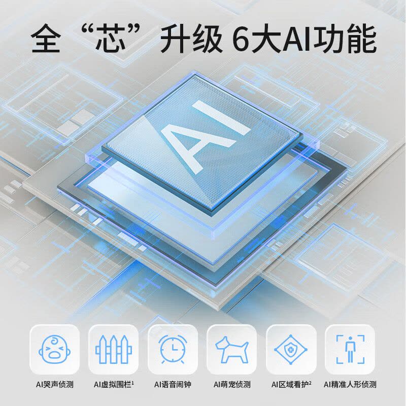 TP-LINK普联(TL-IPC44CL-V2)400万无线云台网络摄像机图片