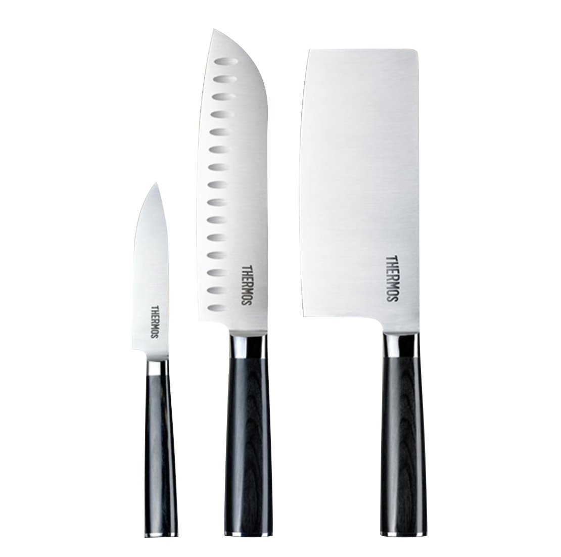 膳魔师刀具三件套(菜刀+三德刀+水果刀)FE-6003