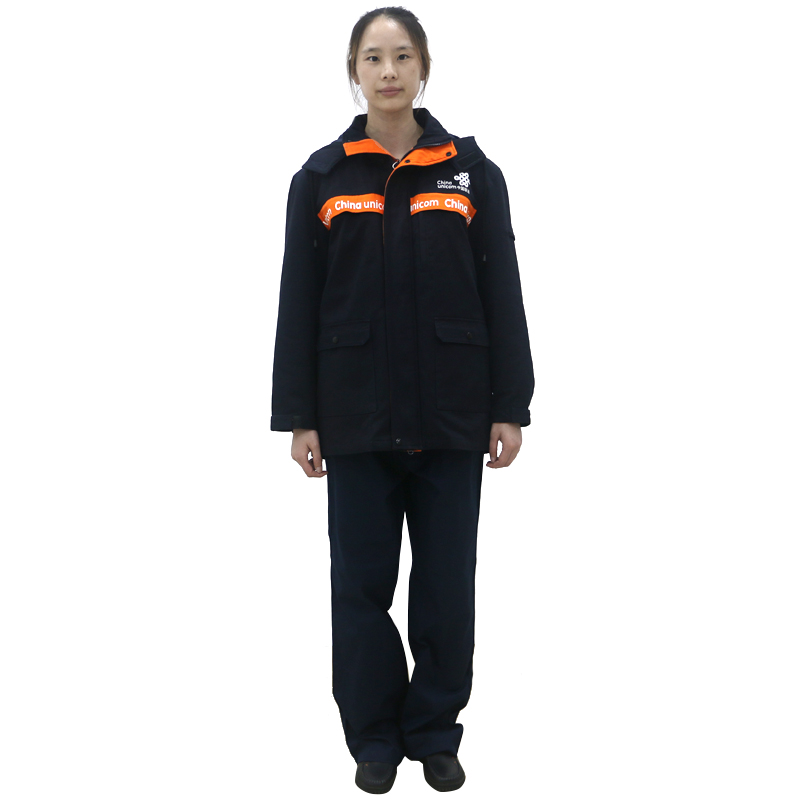 燕舞 JZYCJ2018MF4301 防静电工作服 冬季款 165~190码 定制商品(计价单位:件)黑色高清大图