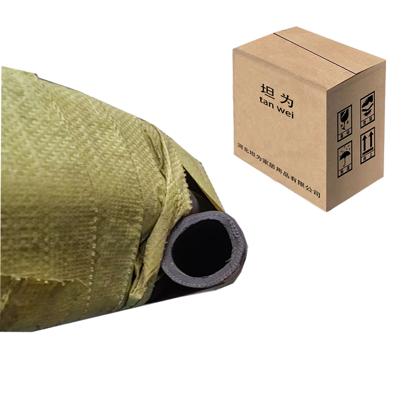 橡胶管加厚耐油胶管钢丝埋线带铜丝耐油耐压耐磨胶管 内径51*4层 米