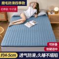 南极人榻榻米加厚床垫子软垫家用床褥子1.5m单双人1.8米海绵垫被_1_53 120*200cm 升级款加厚床垫-晴空蓝