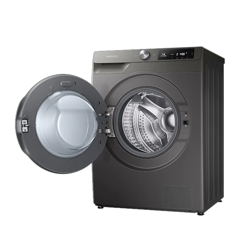 线下同款 三星(SAMSUNG)WD10T634DBN/SC 家用10.5KG智能变频洗烘一体滚筒全自动洗衣机 冰晶灰