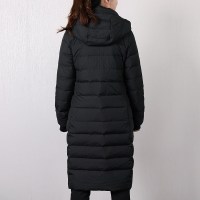 阿迪达斯(adidas)冬季女士运动保暖长款休闲羽绒服外套CY8614