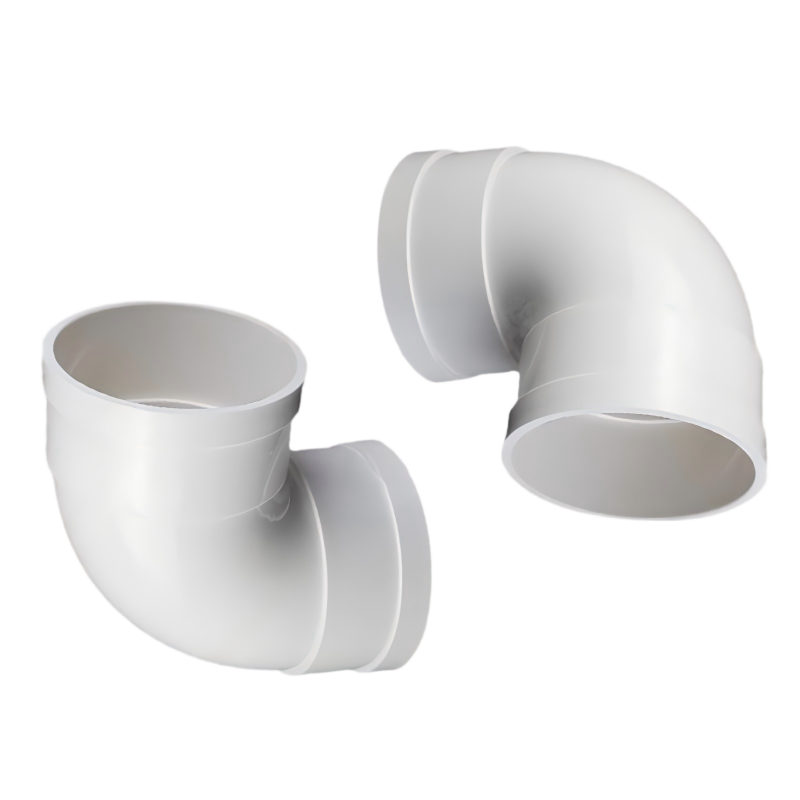 顺鸿森PVC塑料排水管配件90度弯头75mm 个高清大图