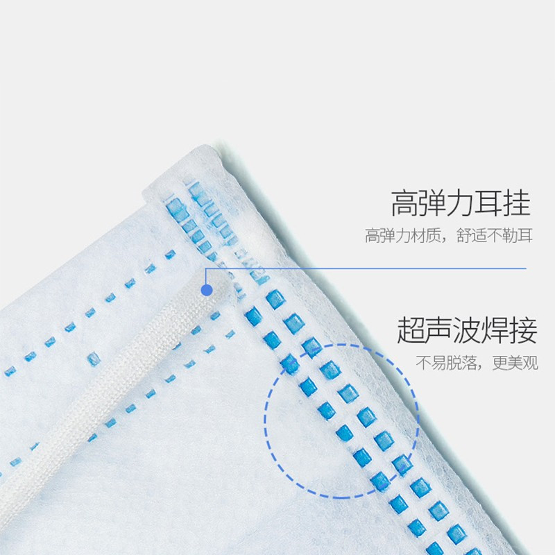 明尔康(MILKON) 一次性口罩单片独立包装
