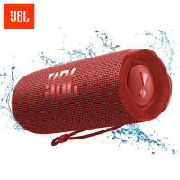 JBL FLIP6 新款音乐万花筒6代便携式蓝牙音箱低音炮防尘防水多台串联赛道扬声器独立高音单元音响 白色