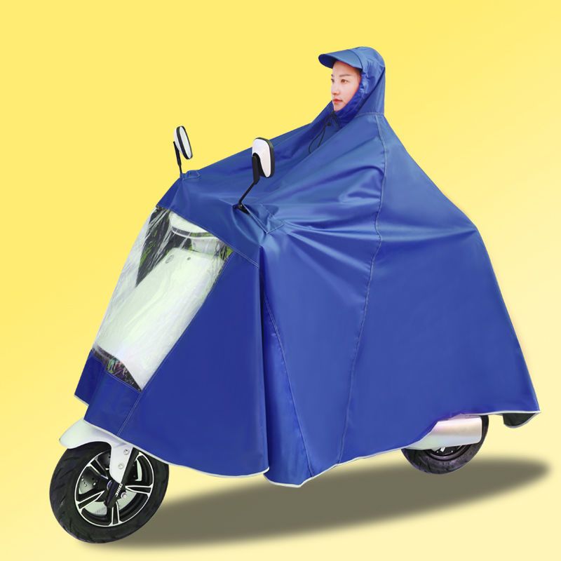 雨衣电动车电瓶摩托车专用雨披单双人男女长款全身防暴雨加大加厚单人