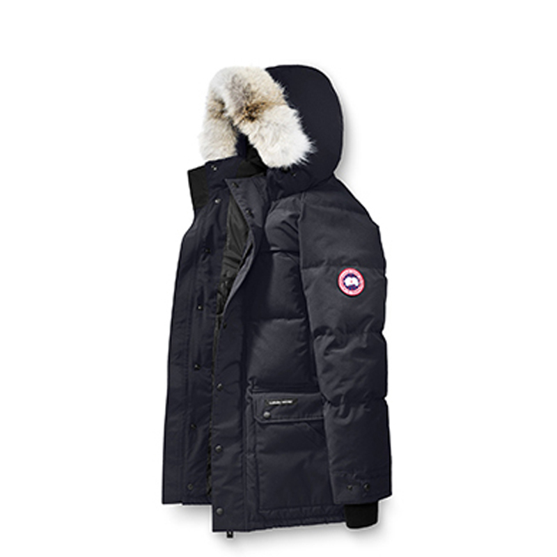[直营]Canada Goose 加拿大鹅 EMORY系列 冬季男士中长款连帽毛领大衣羽绒服 加鹅