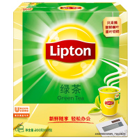 立顿茶包 茶叶 lipton绿茶包办公袋泡茶绿茶茶叶100包200g立顿 茶包 绿茶