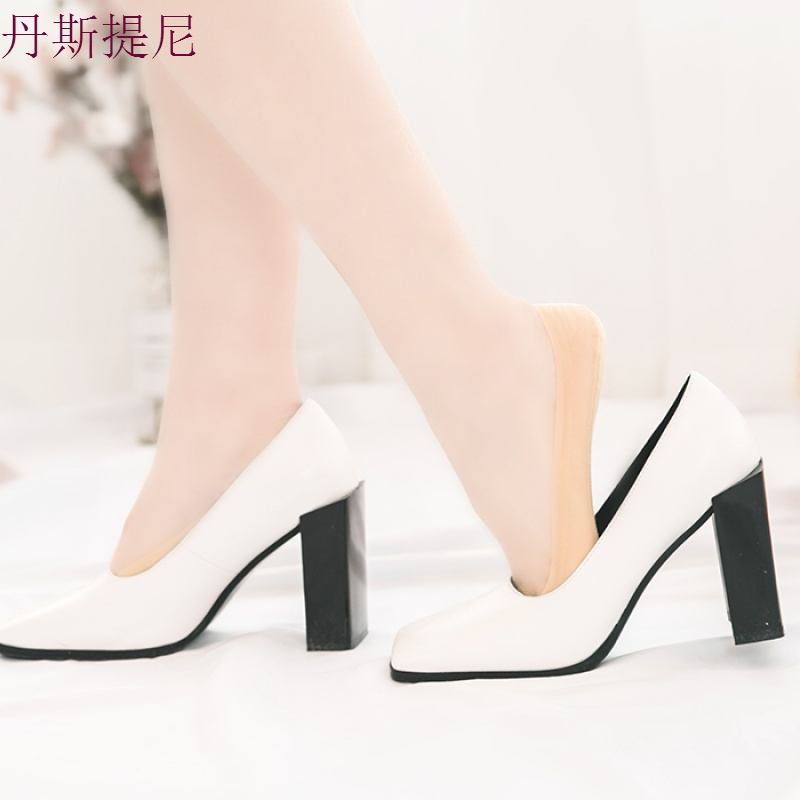 冰丝船袜女夏季薄款硅胶防滑隐形浅口低帮纯棉不跟夏天袜子女袜