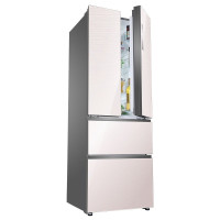 【二手99新】Haier/海尔BCD-335WDECU1 335L升法式多门 风冷无霜 彩晶变频 家用四开门电冰箱