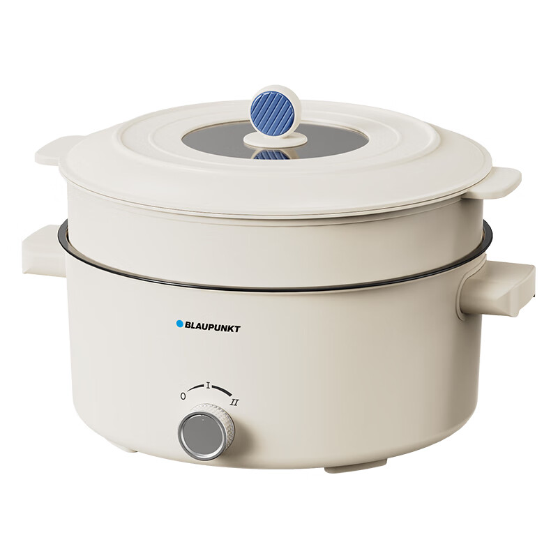蓝宝(BLAUPUNKT)家用电煮锅5L火锅专用锅多功能煮面锅电火锅BP-HG501!高清大图