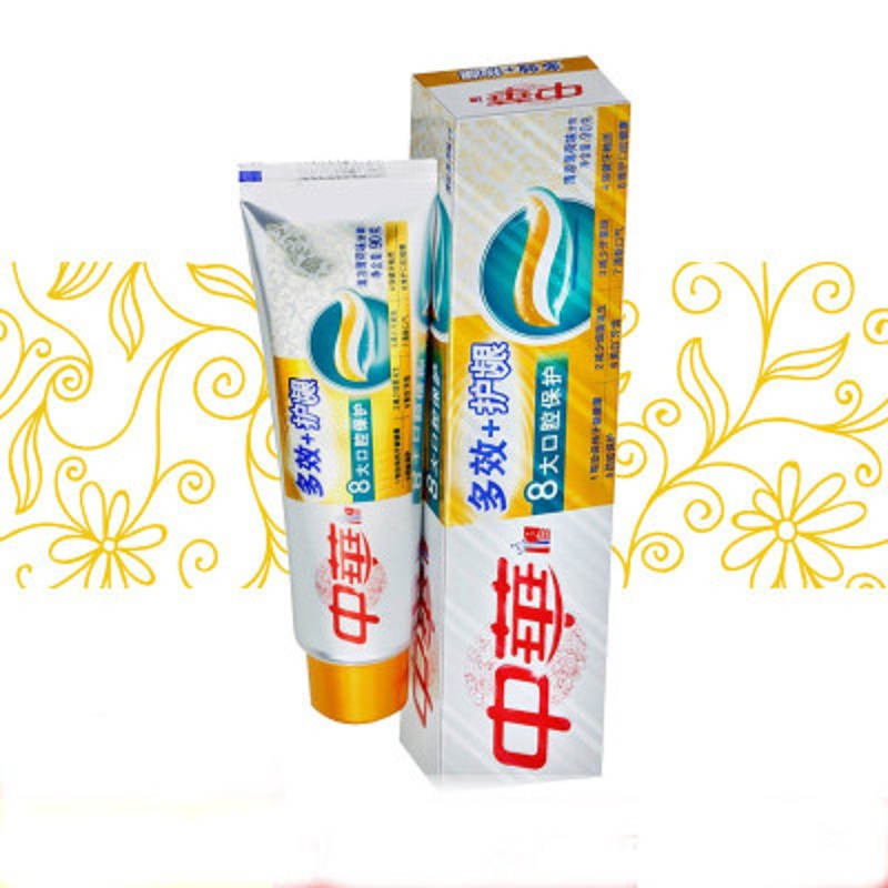中华 多效+护龈清新薄荷味牙膏 90g（单位：支）