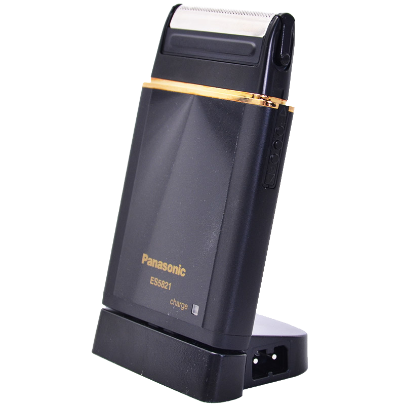 松下panasonic电动剃须刀卡片式金属外壳男士旅行出差便携刮胡刀es