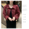 NEW LAKE2024短款工装牛仔外套女韩版春秋装新款百搭宽松小个子夹克上衣潮