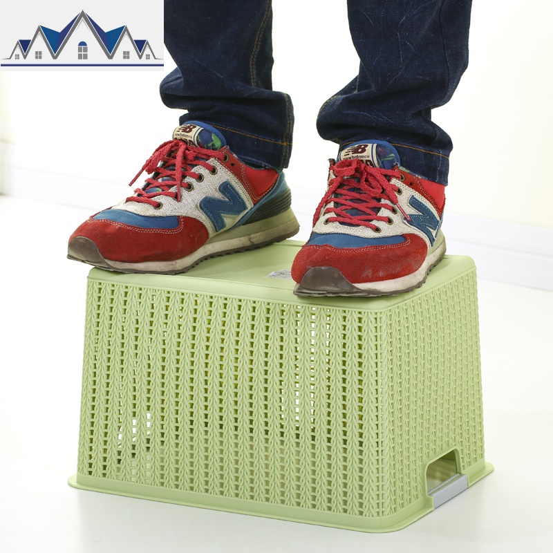 镂空厨房蔬菜水果筐桌面收纳盒家用浴室置物篮塑料整理储物储存箱 三维工匠收纳篮高清大图