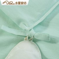 水星(MERCURY)家纺 纯棉四件套全棉床品套件床上用品床单被套 海螺湾