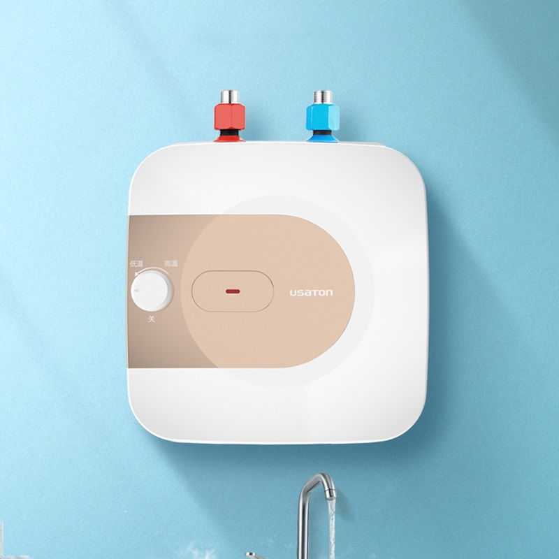 阿诗丹顿小厨宝储水式速热式电热水器6.6L一级能效高效节能1500W上出水KX66-6J15S 6.6L 1500W高清大图