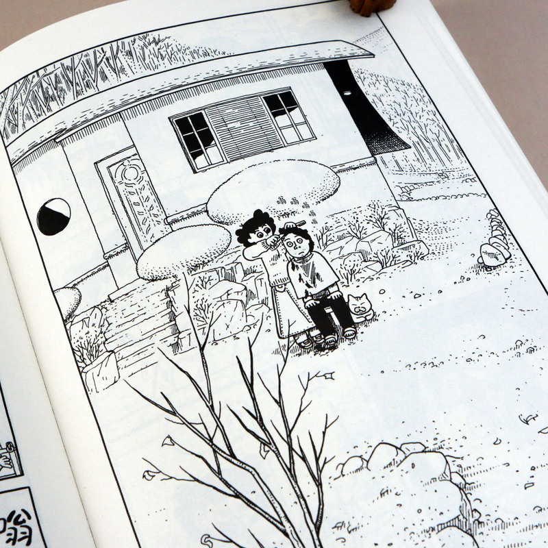 [正版] 不方便但很幸福 洪渊植绘 600页超长篇漫画 今日漫画奖作品 体验隐居一年四季的真实日常 图像小说 漫漫画高清大图