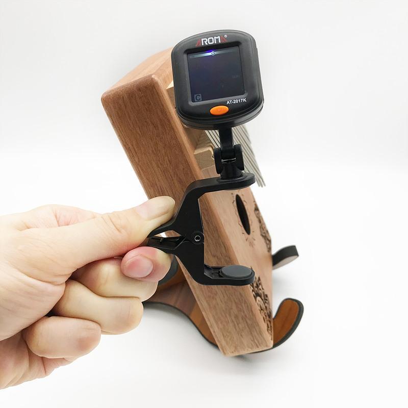 大夹头拇指琴调音器 手指琴校音器 卡林巴kalimba专用调音器.