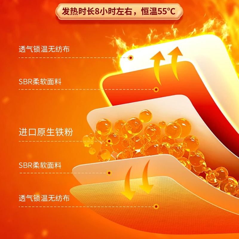 自发热暖手宝贴手握暖手蛋发热包小学生随身一次性冬天暖宝宝高清大图