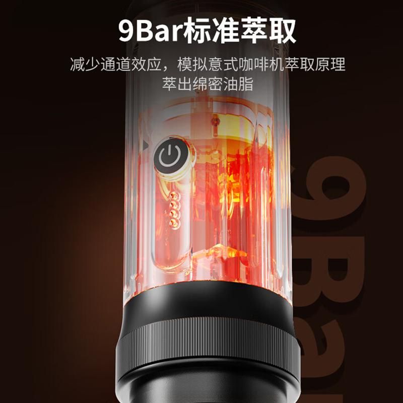 膳魔師(THERMOS) 便携58mm冲煮头意式浓缩咖啡萃取EHA-CL8703A-B高清大图