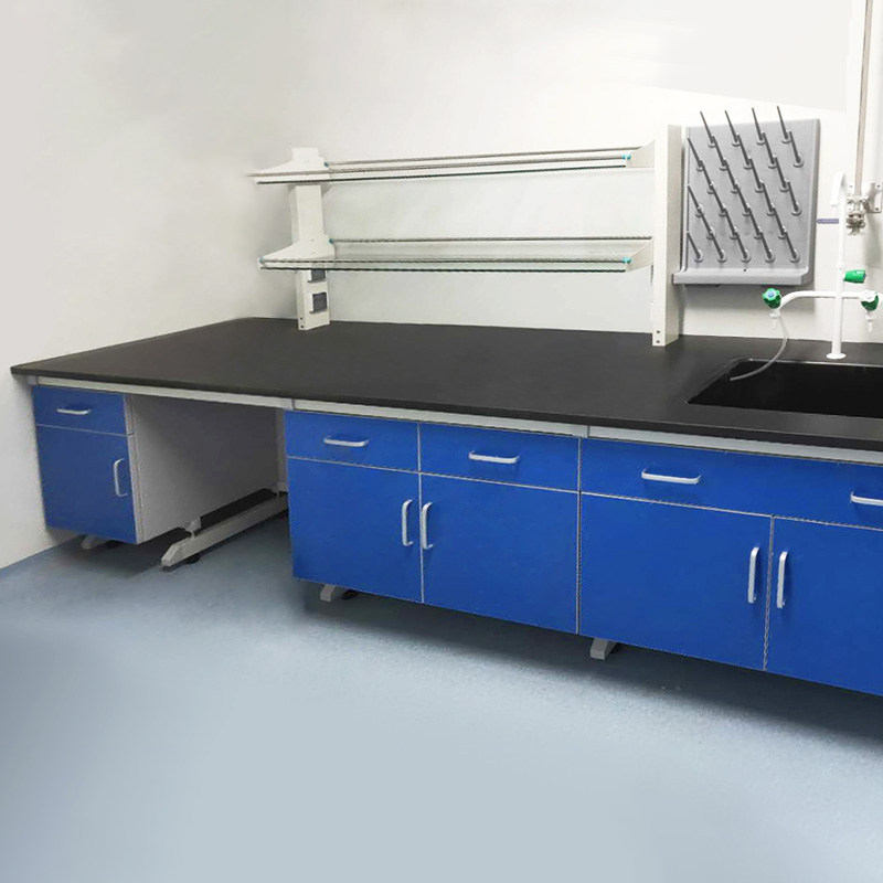 帅畅钢木实验台全钢边台化验室操作台实验桌操作桌化学实验室工作台【工厂现做 7天内发货】高清大图