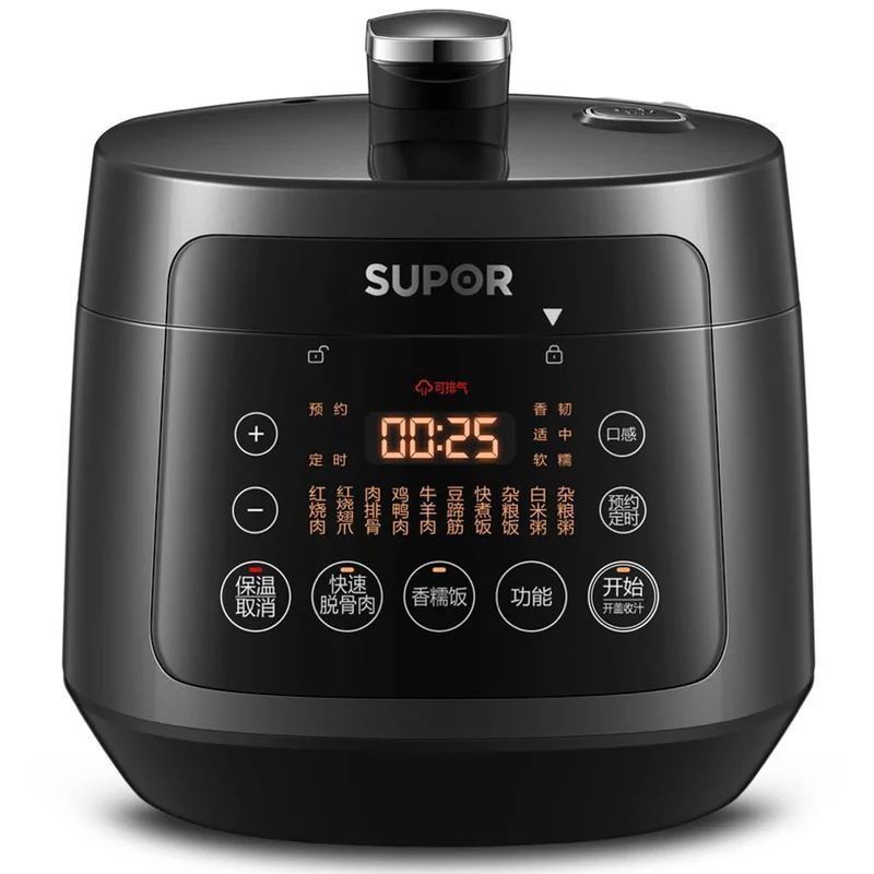 苏泊尔(SUPOR)电压力锅3升 精控火候 美味快速烹饪 开盖收汁快速脱骨迷你1-2-3-4人电饭煲SY-30FC12Q高清大图