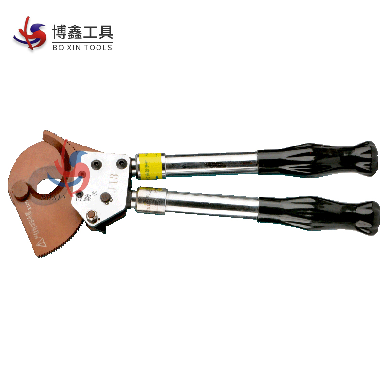 博鑫BOXIN 手动棘轮电缆剪J13台