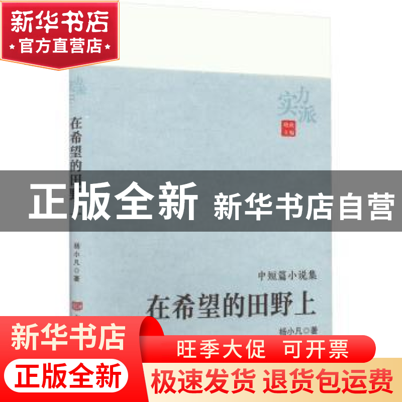 正版 在希望的田野上 杨小凡 中国言实出版社 9787517140931 书籍高清大图