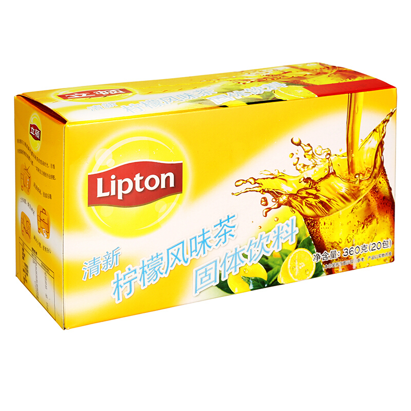 立顿柠檬茶(20包360g/盒)